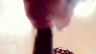 Stepdaddy Sneak in My Bathroom and Fuck My Throat at the Truck Stop