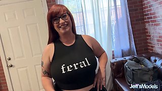 BTS Teaser - Busty Bexx Takes a White Cock - Coming 01-23-2026