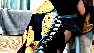 Mistress in Gladiator Sandals Foot Worship Total Submission