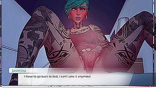 Cock Hungry Slut Sucks His Massive Cock He Then Gets His Face Rub With Massive Boobs - Divine Heel 05 By Eroniverse With Car Toon