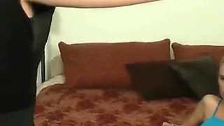 Stepdaughter & Stepmom Make Out After Stepmom Got Caught Coming Home Late