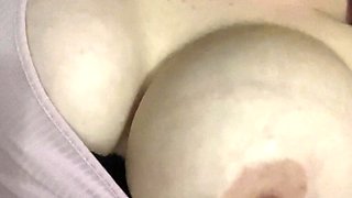 Big boobs milf masturbates with her dildo
