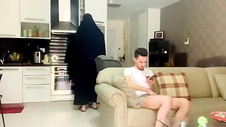 Arab Boy Learns Sex from Step-Mom - Foot Fetish & Dirty Talk in Arabic