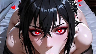 Hentai anime - My friend buttocks giving some nice sits on my cock