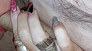 Mature Slut Sucks Gaping Rosebud Prolapse Dripping Wet