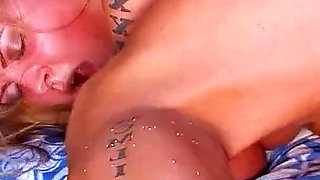 Blonde teen Nicole ass fucked by pool boy on the beach