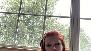 Big boobs milf masturbates with her dildo