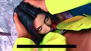 Milf Street Hooker Sucking Huge Cock And Cum In Mouth