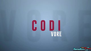 Big Breasted Codi Vore Cuckolds Blind Husband With Deli