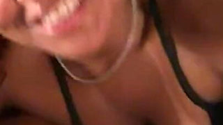 Naughty Girlfriend Loves to Make a Movie off Drinking Milk in Her Pussy