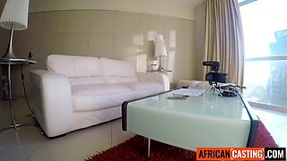 Big Tit Ebony Slut Gets Rough Hardcore Fuck From White Producer