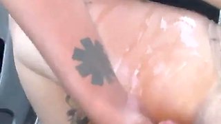 STRANGERS IN MY WIFE'S VAGINA ON THE STREET