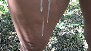 Perverted Stepson Begged Me to Cum on My Hairy Pussy After a Day on the Beach