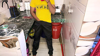 Desi Stepmom and Stepson Hardcore Sex in Kitchen Intense First Time