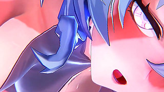 Genshin Impact - Ganyu Intimate Night Time Sex with Aether - 3D Hentai Animation