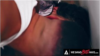 Rocky Emerson In Naughty Couple Helps Their Gay Friend To Move And It End In A Bisex Threesome