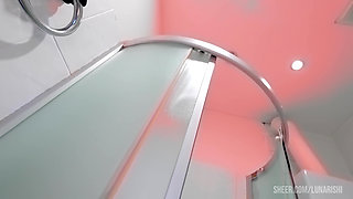 Supernatural Shower Redhead Blowjob, Doggy, No Cum for You