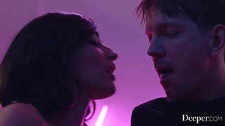 Incredible brunette with a pretty face and awesome ass has her butthole fucked mercilessly