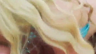 Big Tit Blonde MILF Nikki Benz Drilled Outdoors