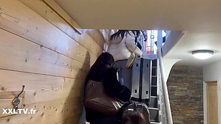Mountain resort wild fuck with busty MILF Anna Polina