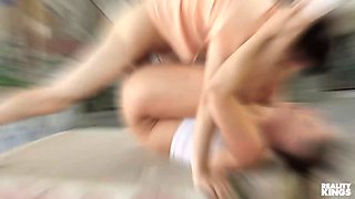 Reality kings - Lexi Luna's boyfriend leaves her alone in the motel & determines to satisfy her needs with sexy maid Alexis Tae