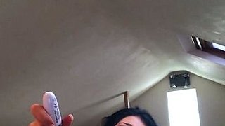 Amateur MILF fucked finger toy orgasms cumshot on pussy