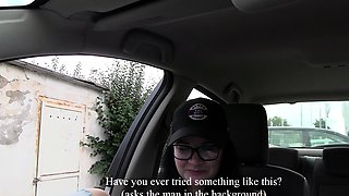 Busty glory hole blowjob skank facialized