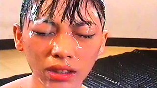Asian blowjob Facial