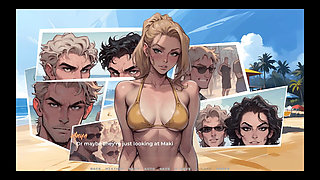 My New Girlfriend Taboo Hentai Game Ep.25 Tiny Bikini for Huge Step Sis Ass!