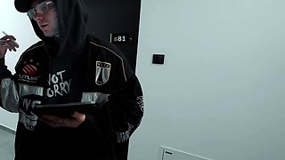 Ass box. A gift with a girl inside. Gloryhole - pinkloving