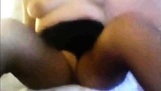 Dildo in my butthole while rubbing clit