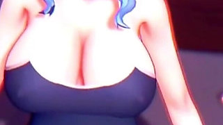 Genshin Impact - Ganyu’s Sloppy Blowjob and Squirting Orgasm - 3D Hentai Animations