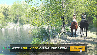 Awam Sophia - Sex at the Ranch - Sophia Confessed to Dylan That He Makes Her Pussy Feel Much Better Than Her Husband