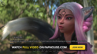 The Seven Realms 65 - Atlas Fucks Kagome From Behind After Handjob