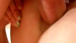 Horny skinny teen is surprised by step brother while resting and fucked in the ass