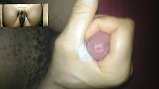 Masturbating with my girlfriend on a video call