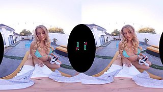 Katie morgan vr: Blowjob, Cowgirl  Blonde Porn