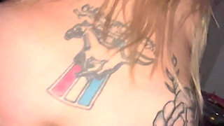 Sexy big butt Cougar MILF rides and CUMs SO HARD on top of her younger CUB