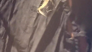 Horny Slut Fucked in the Middle of the Train Station!!