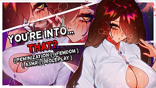 Dominant woman, hentai anime, roleplay