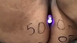 Celebrating 5k on Twitter (X) with a delicious anal
