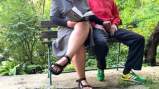 My stepmom helps me prepare for my literature test with a special hands-on lesson