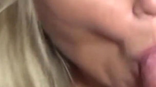 Mature MILF Sucks Cock and Rides Hard Outdoor