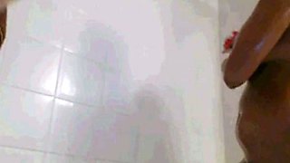 Big Booty Latina With Huge Tits In The Shower