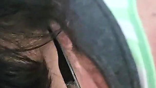 Mature Wifey Dawn POV Blowjob Cum on Face Glasses, Spitting
