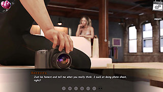 Burning Boundaries 34 - Private Photoshoot Part 2 Mike Gets Handjob and Cums on Angelica’s Hands