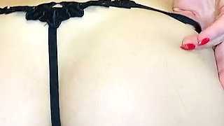Ass Worship in Pvc Leggings, Striptease, Ass Teasing