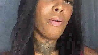 Ebony Bubble Gum Fetish