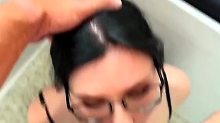 Sweety Fox - Rough Facefuck and Cum on Face of a Young