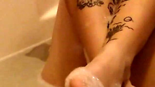 Long Toes Wet Big Feet